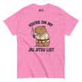 Camiseta BJJ Jiujitsu List