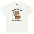 Camiseta BJJ Jiujitsu List